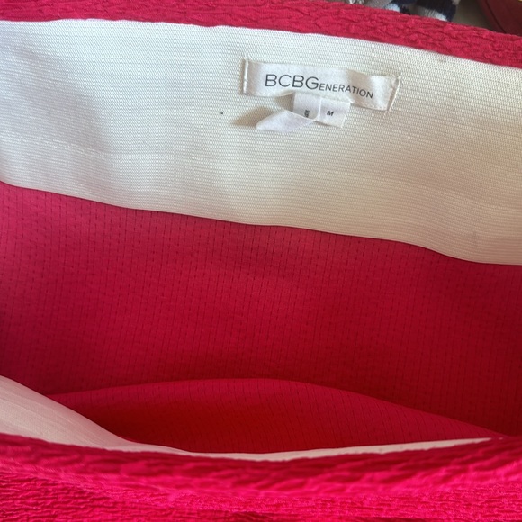 BCBG GENERATION Hot Pink Skirt Size: M - Picture 4 of 5